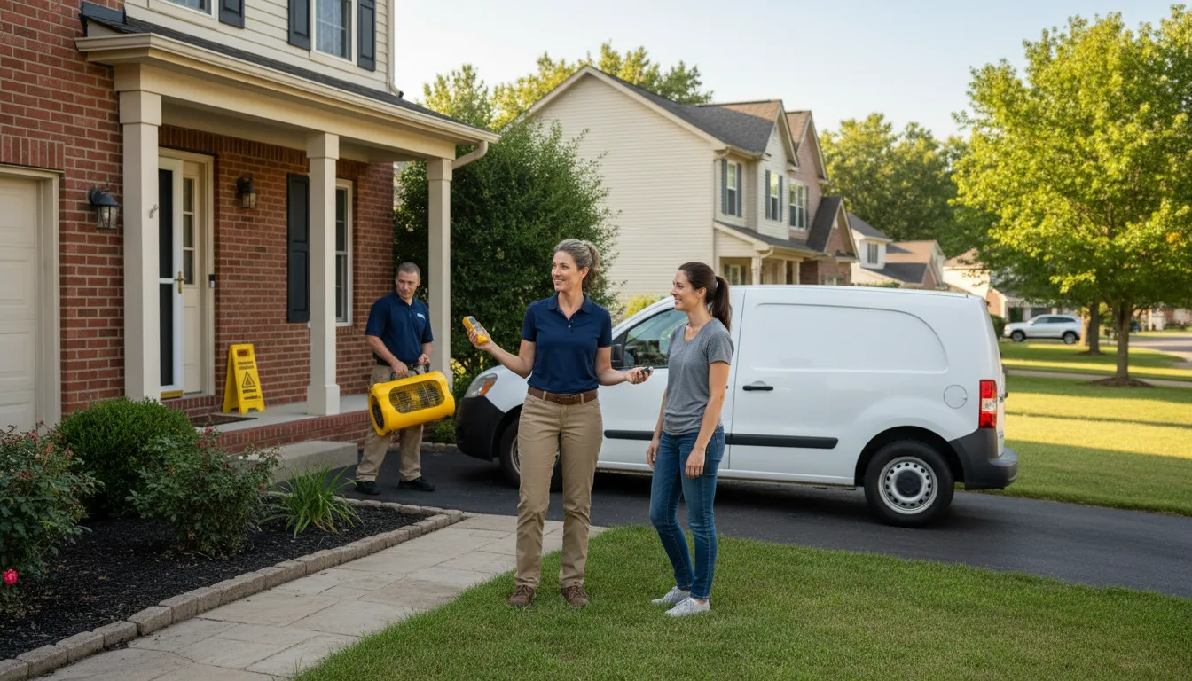 Water restoration image for Mildew Remediation in Chattanooga, TN